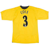 Cole #3 Retro Arsenal Away Jersey 2005/06