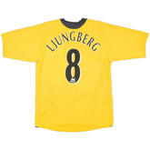 Ljungberg #8 Retro Arsenal Away Jersey 2005/06