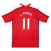 v.Persie #11 Retro Arsenal Home Jersey 2008/10