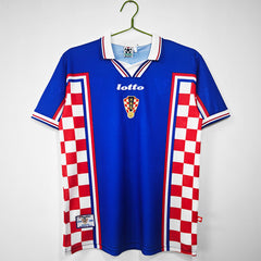 Boban #10 Retro Croatia Away Jersey World Cup 1998