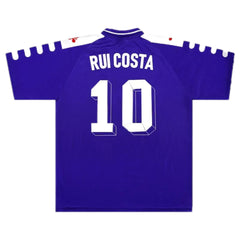 Rui Costa #10 Retro Fiorentina Home Jersey 1998/99