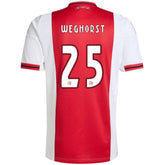 WEGHORST #25 Ajax Home Jersey 2025/26