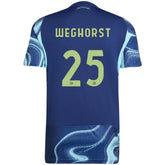 WEGHORST #25 Ajax Away Jersey 2025/26