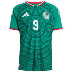 Raúl #9 Mexico Home Match Jersey Player Version World Cup 2026