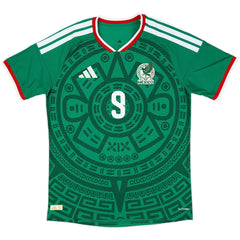 S.Giménez #11 Mexico Home Match Jersey Player Version World Cup 2026