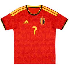 De Bruyne #7 Belgium Home Jersey World Cup 2026