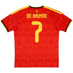 De Bruyne #7 Belgium Home Jersey World Cup 2026