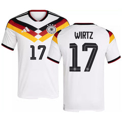 Wirtz #17 Germany Home Jersey World Cup 2026