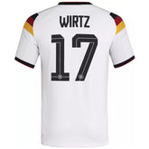 Wirtz #17 Germany Home Match Jersey Player Version World Cup 2026