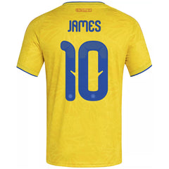 James #10 Colombia Home Jersey World Cup 2026