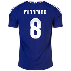 Minamino #8 Japan Home Match Jersey Player Version World Cup 2026