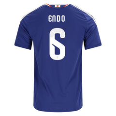 Endo #6 Japan Home Jersey World Cup 2026