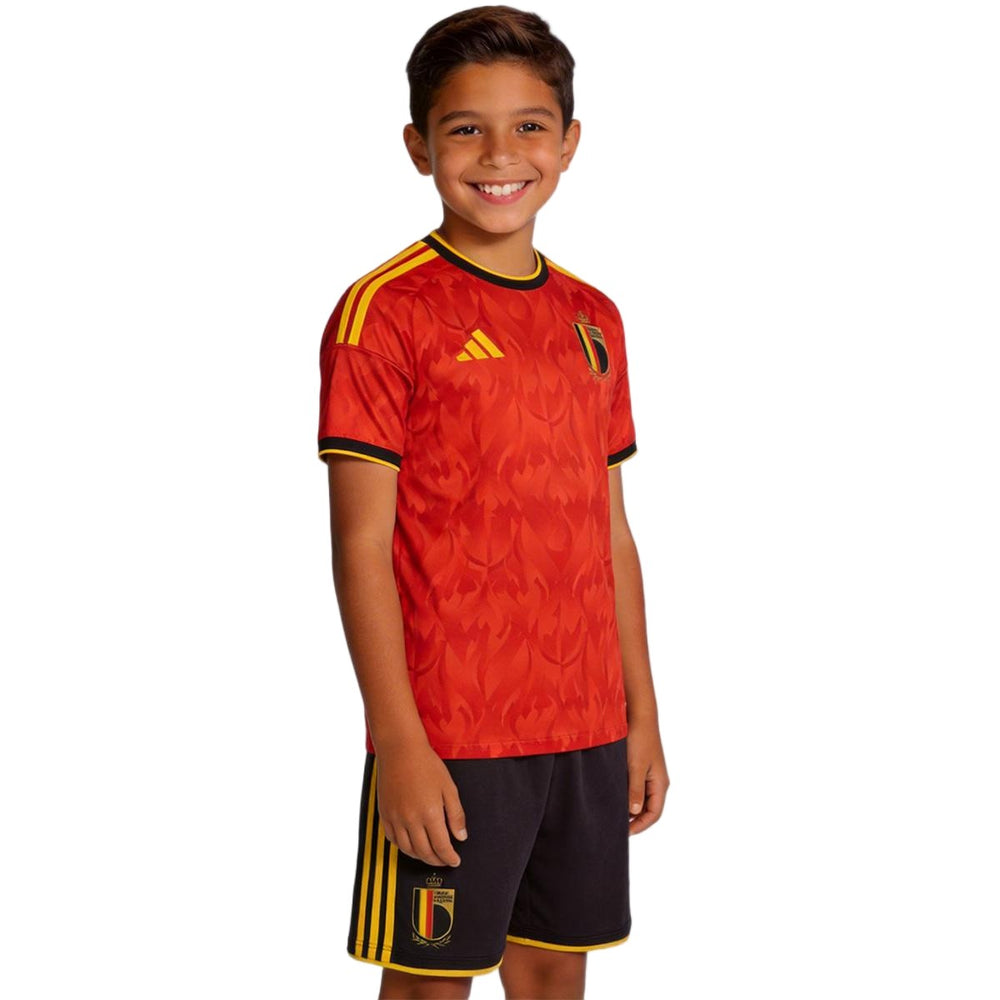 Kids Belgium Home Jersey Kit World Cup 2026