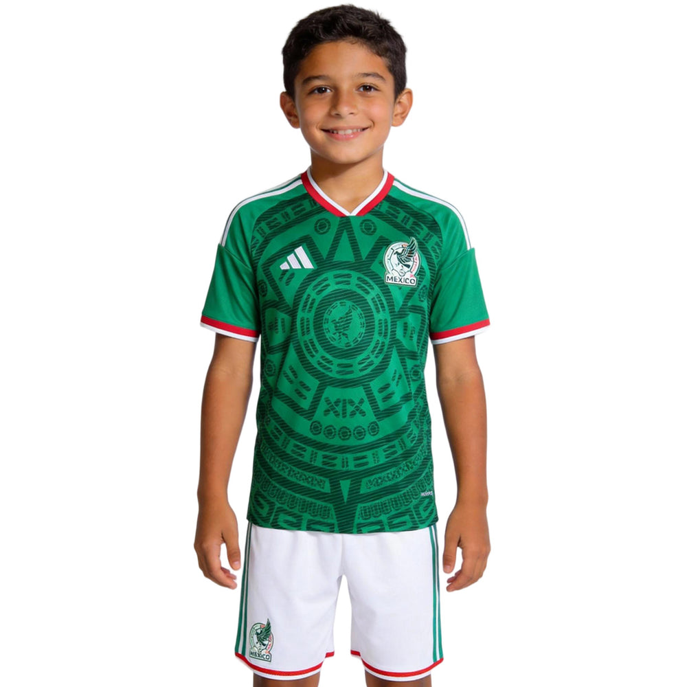 Kids Mexico Home Jersey Kit World Cup 2026