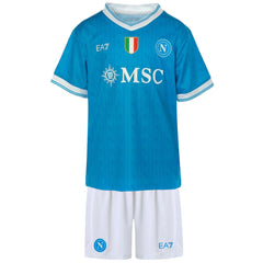 Kids Napoli Home Jersey Kit 2025/26