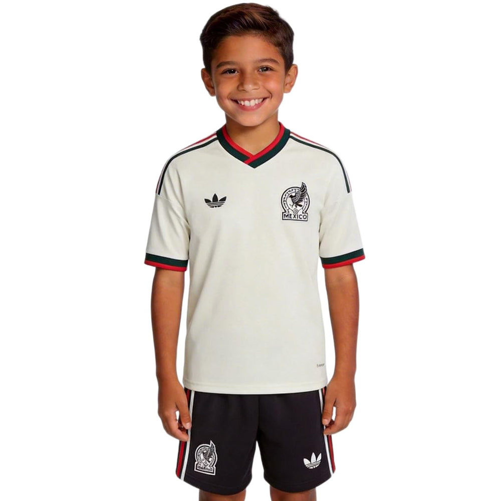 Kids Mexico Away Jersey Kit World Cup 2026
