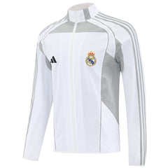 Real Madrid Windbreaker Jacket White 2025/26
