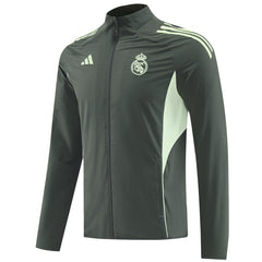 Real Madrid Windbreaker Jacket Green 2025/26