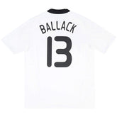 Ballack #13 Retro Germany Home Jersey Euro Cup 2008