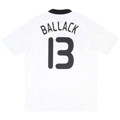 Ballack #13 Retro Germany Home Jersey Euro Cup 2008