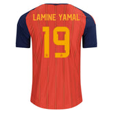 LAMINE YAMAL #19 Spain Home Match Jersey Player Version World Cup 2026