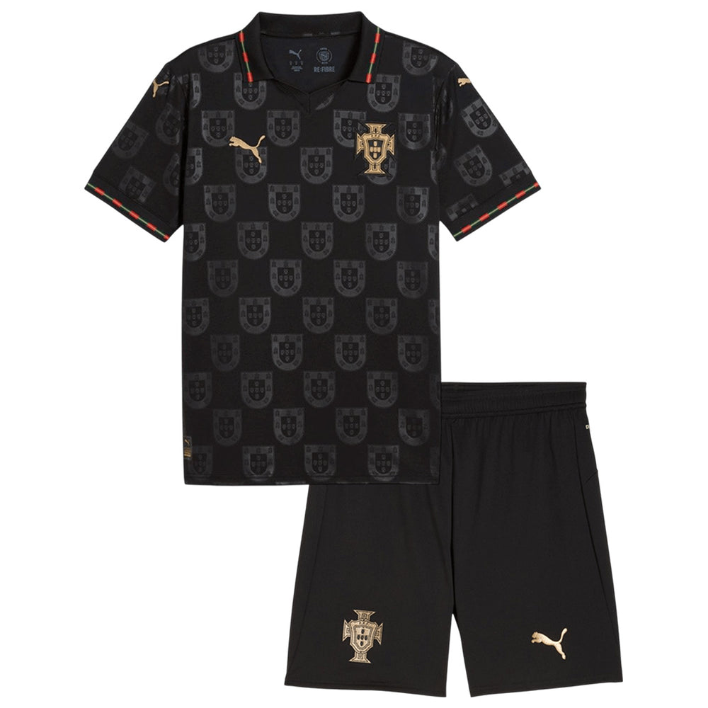 Kids Portugal 'Black Panther' Special Edition Jersey Kit 2026