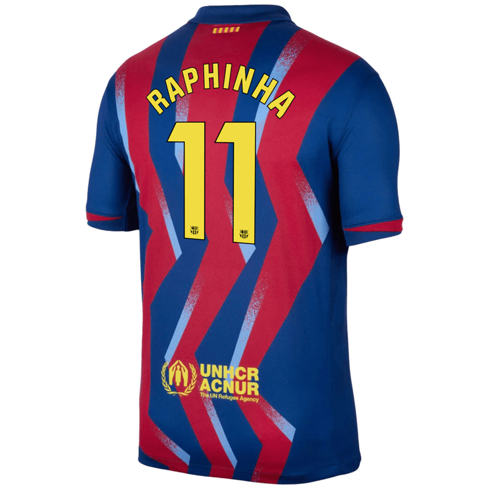 RAPHINHA #11 Barcelona Fourth 'El Clásico' Jersey 2025/26