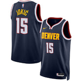 Unisex Denver Nuggets Nikola Jokić #15 Navy Swingman Jersey - Icon Edition