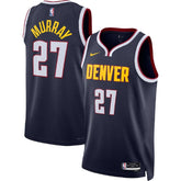 Unisex Denver Nuggets Jamal Murray #27 Navy Swingman Jersey - Icon Edition