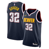 Unisex Denver Nuggets Aaron Gordon #32 Navy Swingman Jersey - Icon Edition