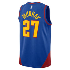 Unisex Denver Nuggets Jamal Murray #27 Blue Swingman Jersey - Statement Edition