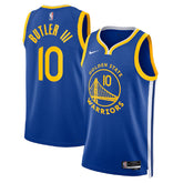 Unisex Golden State Warriors Jimmy Butler #10 Blue Swingman Jersey - Icon Edition