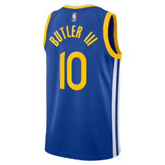Unisex Golden State Warriors Jimmy Butler #10 Blue Swingman Jersey - Icon Edition