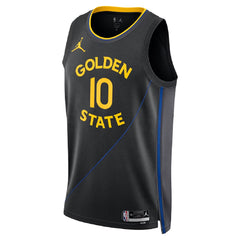 Unisex Golden State Warriors Jimmy Butler #10 Black Swingman Jersey - Statement Edition