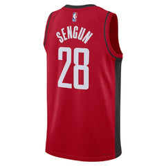 Unisex Houston Rockets Alperen Şengün #28 Red Swingman Jersey - Icon Edition
