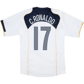 C.RONALDO #17 Retro Portugal Away Jersey Euro Cup 2004