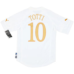 TOTTI #10 Retro Italy Away Jersey Euro Cup 2004