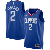 Unisex Los Angeles Clippers Kawhi Leonard #2 Royal Swingman Jersey - Icon Edition