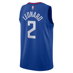 Unisex Los Angeles Clippers Kawhi Leonard #2 Royal Swingman Jersey - Icon Edition