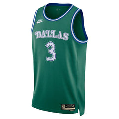 Unisex Dallas Mavericks Anthony Davis #3 Green Swingman Jersey - Classic Edition
