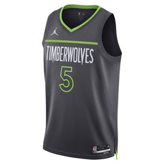 Unisex Minnesota Timberwolves Anthony Edwards #5 Navy Swingman Jersey - Icon Edition