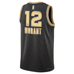 Unisex Memphis Grizzlies Grizzlies Ja Morant #12 White Swingman Jersey - Association Edition