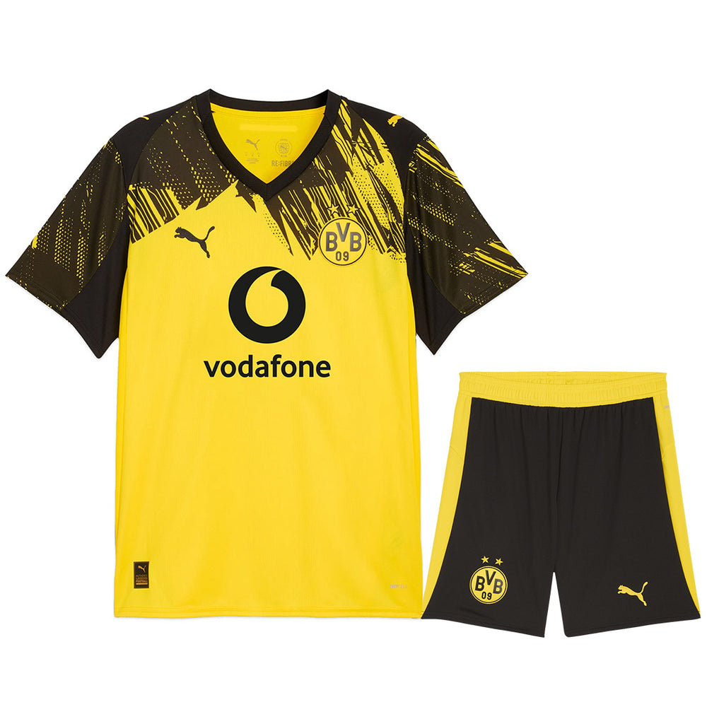 Borussia Dortmund Home Jersey Kit 2025/26