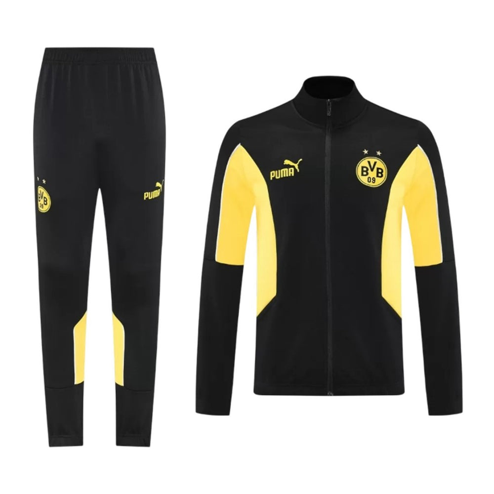 Borussia Dortmund Training Tracksuit Kit(Jacket+Pants) Yellow 2025/26