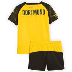 Kids Borussia Dortmund Home Jersey Kit 2025/26
