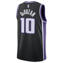 Unisex Sacramento Kings DeMar DeRozan #10 Black Swingman Jersey - Icon Edition