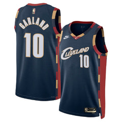 Unisex Cleveland Cavaliers Darius Garland #10 Navy Swingman Jersey - Classic Edition