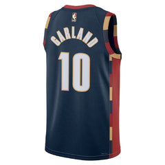 Unisex Cleveland Cavaliers Darius Garland #10 Navy Swingman Jersey - Classic Edition