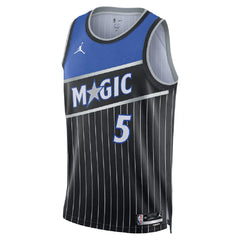 Unisex Orlando Magic Paolo Banchero #5 Black Swingman Jersey - Statement Edition