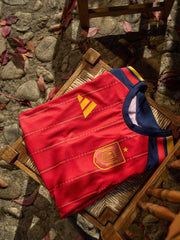 Spain Home Match Long Sleeve Jersey Player Version World Cup 2026